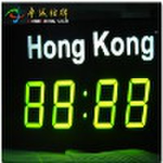 Yellow colour LED Message Sign with HongKong lette