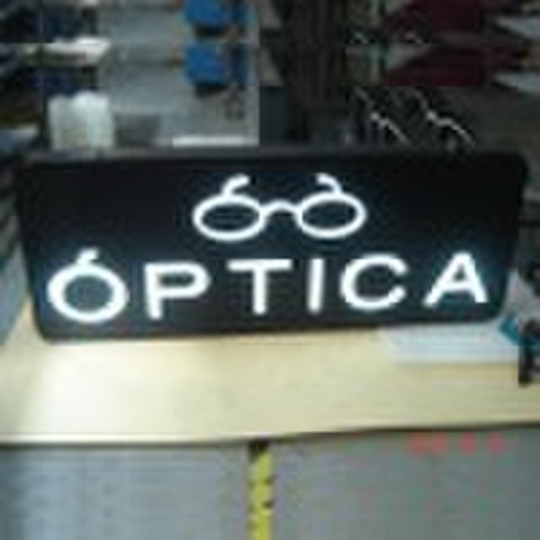 Bright light LED double sides sign