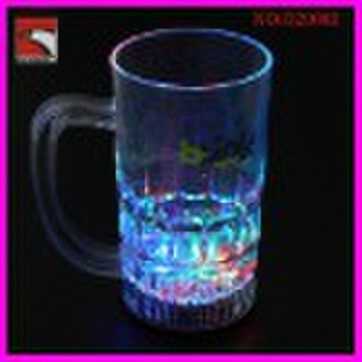 blinking led mug,flashing cup,promotional gifts