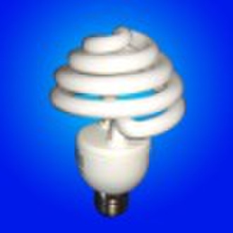 Spiral compact fluorescent lamp