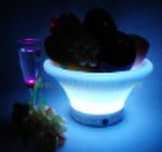 Hight bright PE RGB led ice fruit tray