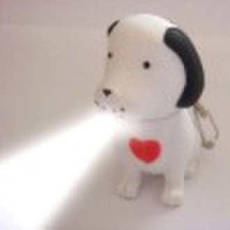 led animal sound shape DOG keyfinder