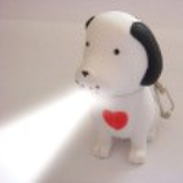 led animal sound shape DOG keyfinder