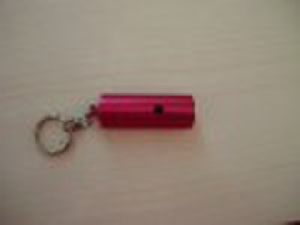 portable flashlight with keychain