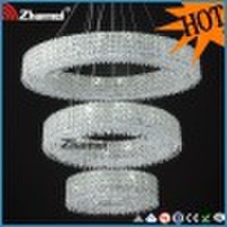 top led crystal  hotel chandelier light