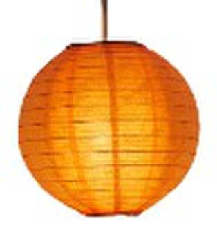 Round shape little fiber pendant lamp