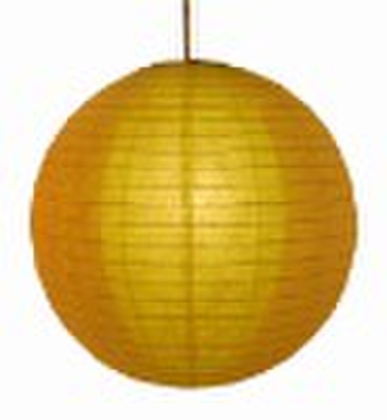 ball shape orange fiber celling lamp