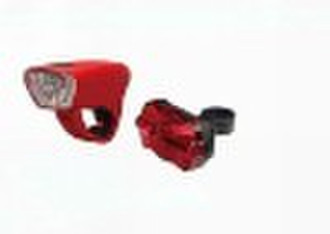 5 super bright LED bicycle light set