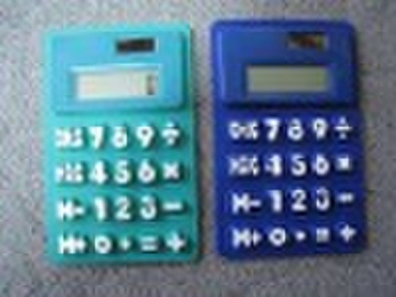 8 digital calculator(silicone Calculator/mini calc