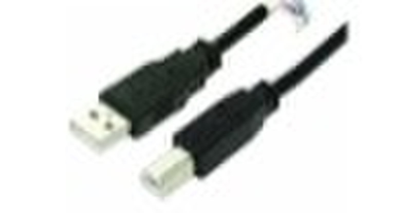 USB cable with plug