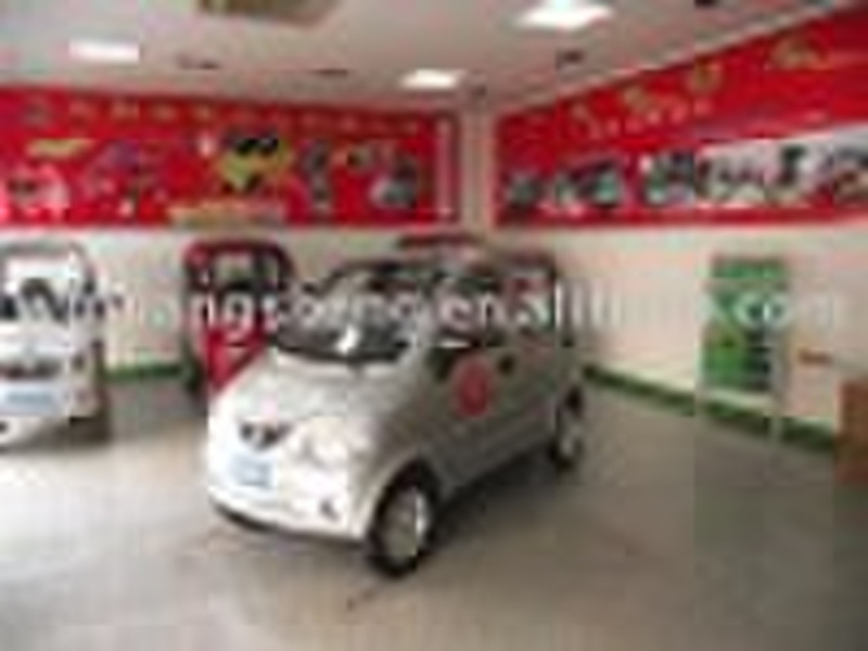 3 seats solar electric car