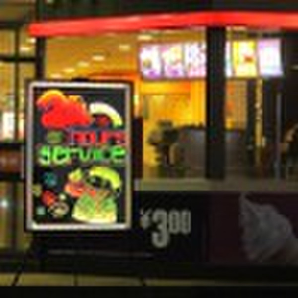 multi-color led advertising board