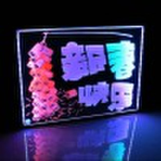 new style fluorescent led writing board