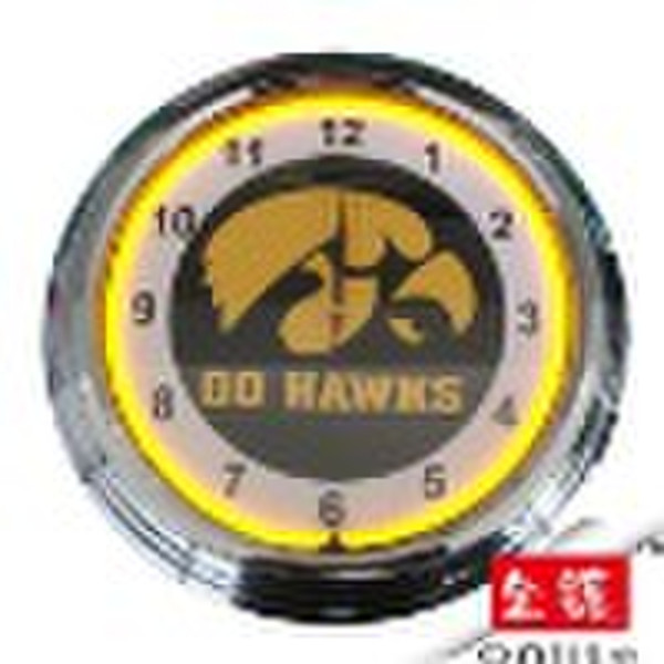 16" Tower Shape Neon Clock