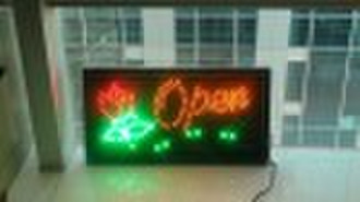 led open sign