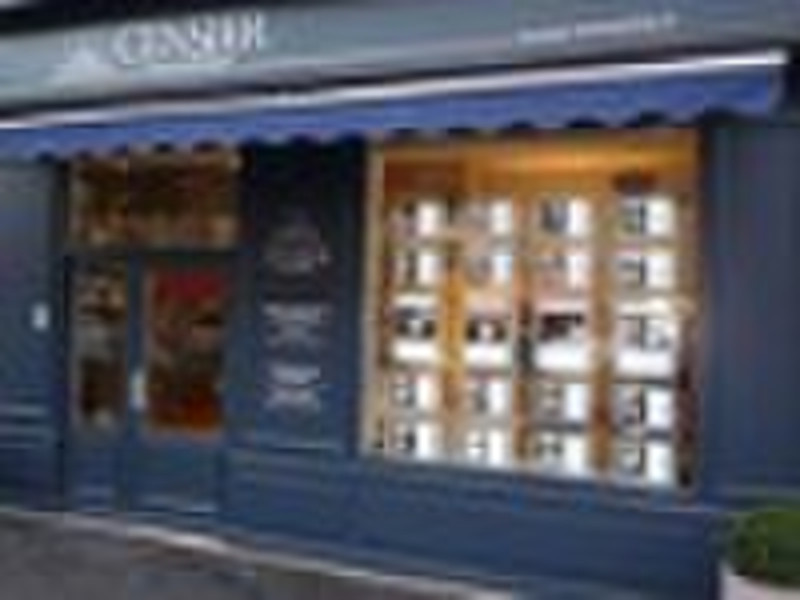 crystal light box with hanging system