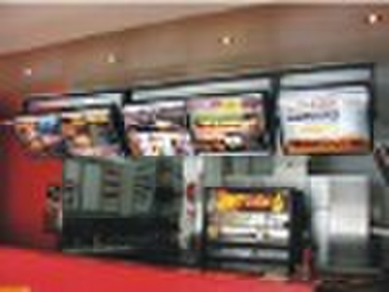 Menu panel light box