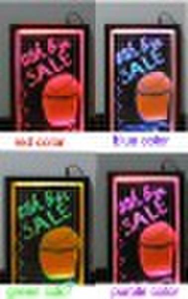 sparkle led writing board with romote control