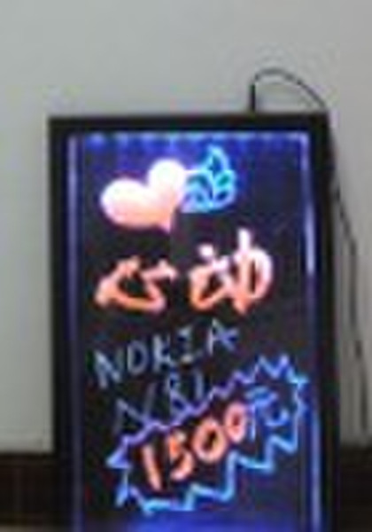 fluorescent writing board