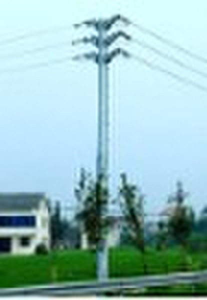 220kv power steel pole