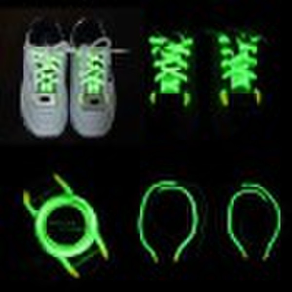 Fashion led shoelace/el shoelace / led flashing sh