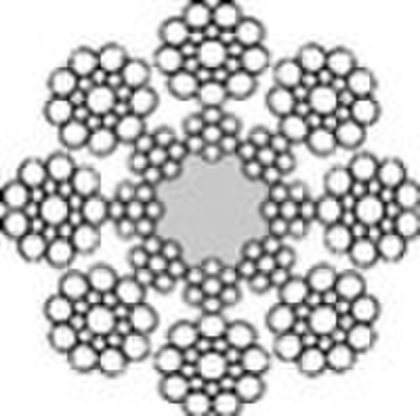 Лифт веревка с ядром стали армированного (Se