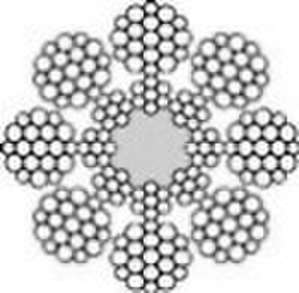 Лифт веревка с ядром стали армированного (Ва