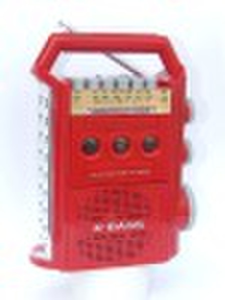 Radio cassette recroder with torch Px-300