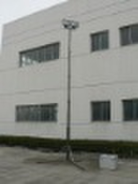 4.5m,6m portable pneumatic telescopic masts with t