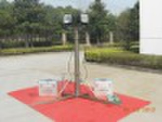 portable pneumatic telescopic masts with tripod/an