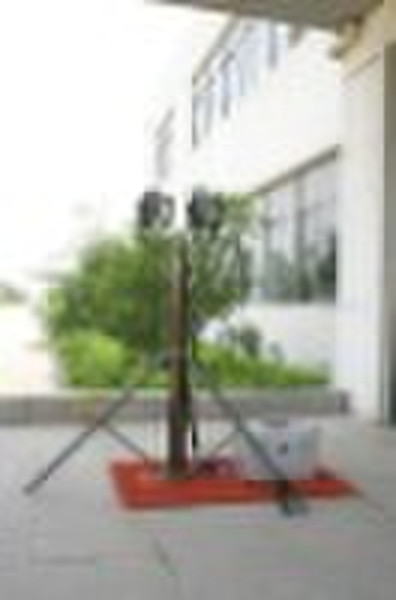 portable pneumatic telescopic masts with tripod/an