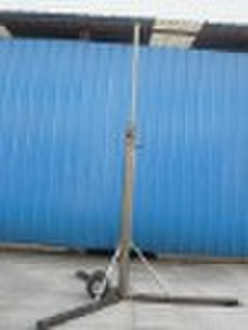 9m portable pneumatic telescopic masts with tripod