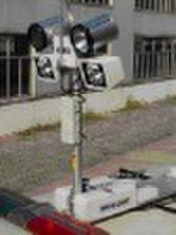 1m vehicl roof-mounted light tower/mobile tower/pa
