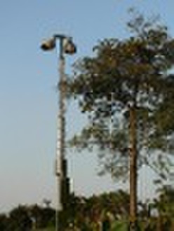 15m golf course lighting telescopic mast/ antenna