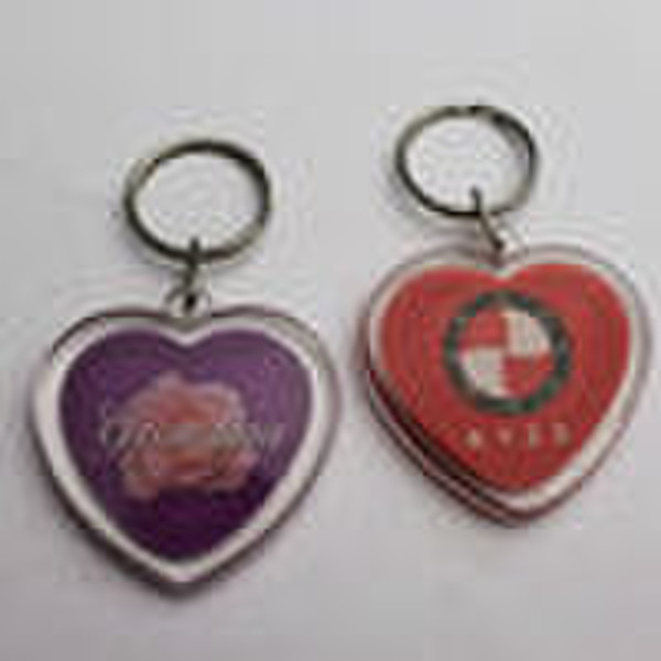 plastic acrylic keychain