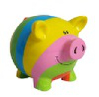 polyresin  piggy bank( money box, coin bank)