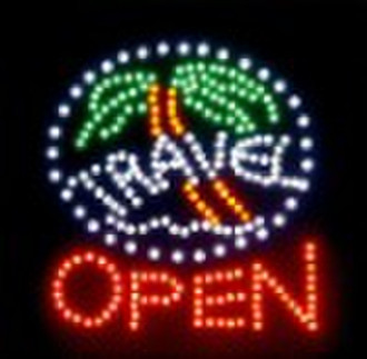 led  open sign