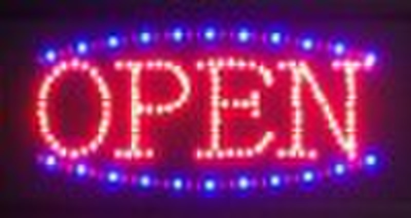 open Led sign