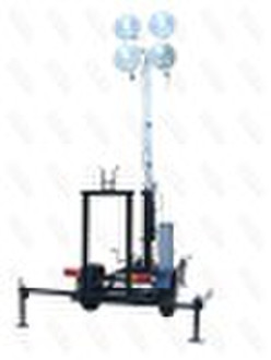 mobile light tower trolley