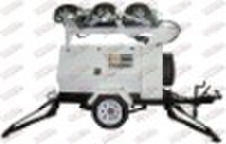 Hydraulic light tower