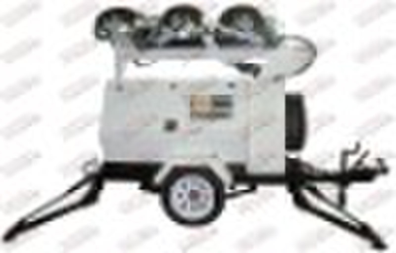 Hydraulic light tower