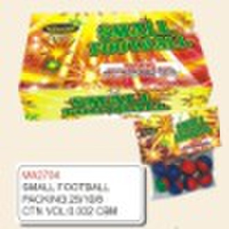 fireworks football bangs