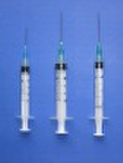 medical luer lock syringes (three-piece)