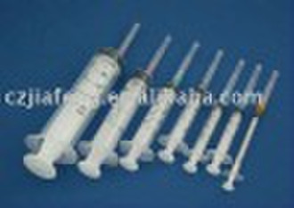 3 parts luer slip disposable syringes with needle