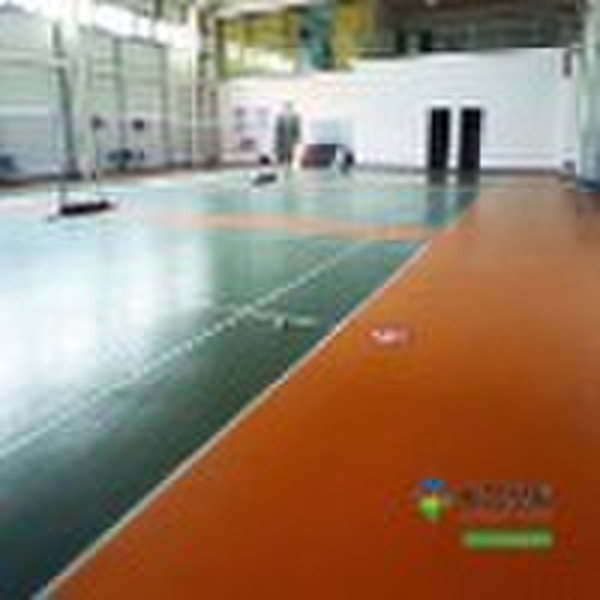 pvc sport  flooring for badmiton