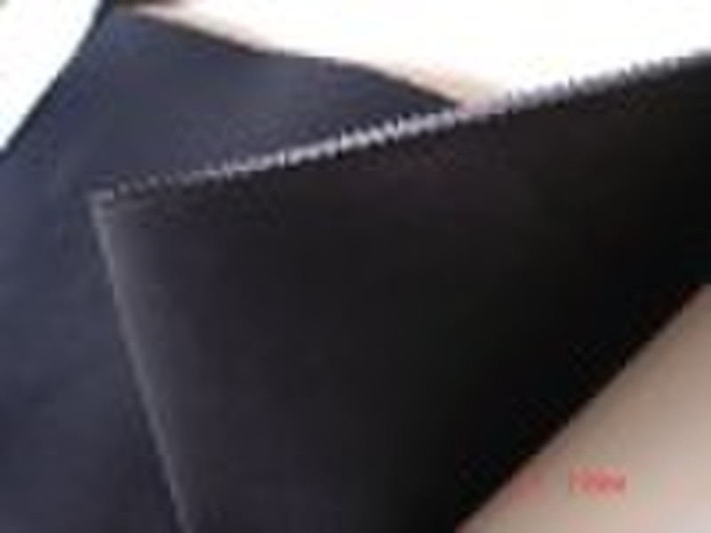 Shoe leather-non-woven backing