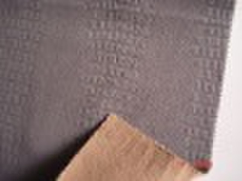 Shoe leather-embossed design