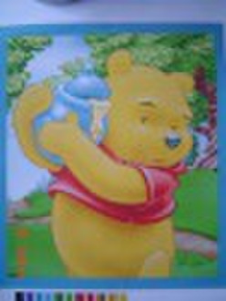 100% polyester polar fleece with printing