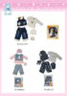 hot sales fashion denim summer baby gift set