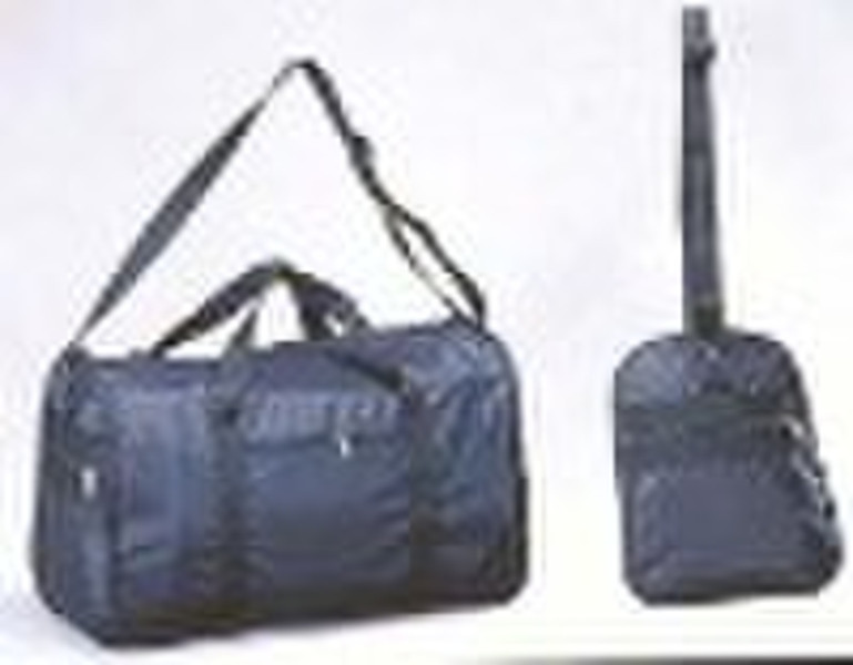 Foldable duffle bag